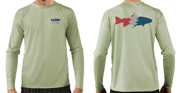 Long Sleeve Performance Sun Shirt - Trout – Pesca Muerta