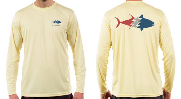 Long Sleeve Performance Sun Shirt - Tuna – Pesca Muerta