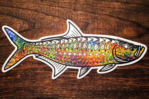 Artist Series Trippy Tarpon Decal