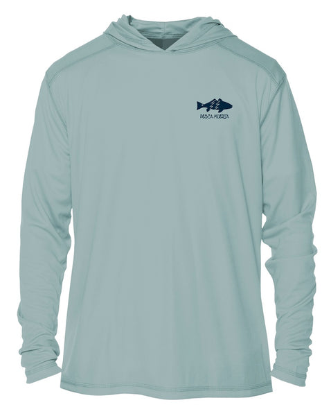 Hooded Long Sleeve Performance Sun Shirt - Redfish