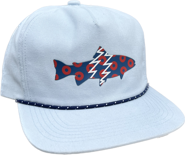 Donuts Flat Brim Trucker Hat