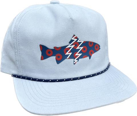 Donuts Flat Brim Trucker Hat
