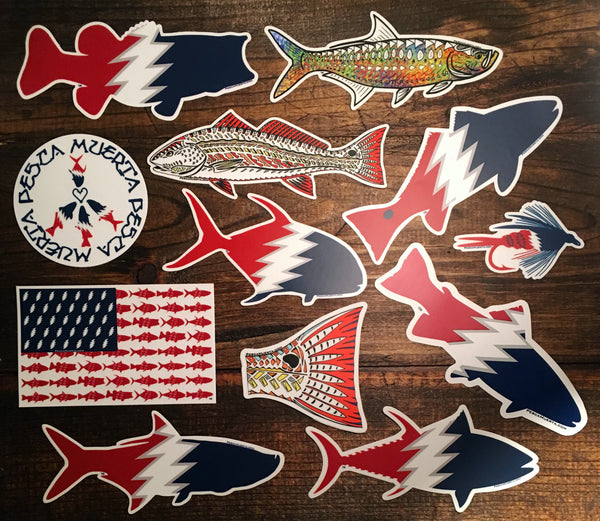 Premium Vinyl Decals - Assorted Pesca Pack