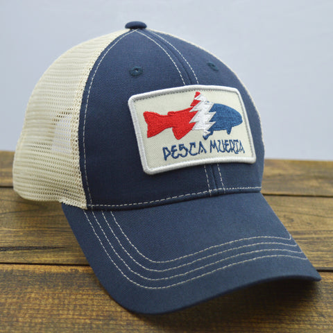 Trout Patch Mesh-Back Trucker Hat – Pesca Muerta