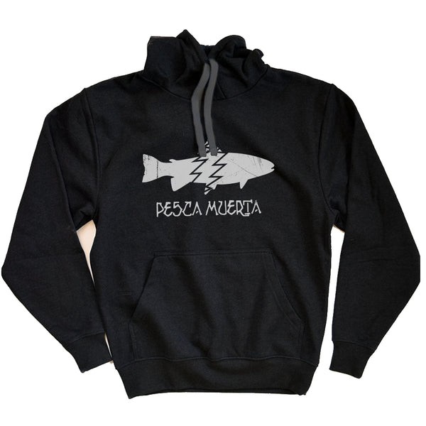 Pesca x Recover Recycled Pullover Hoody Charcoal Heather / XL