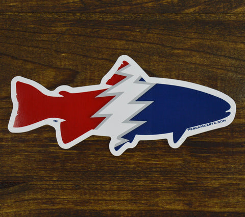Premium Vinyl Trout Magnet