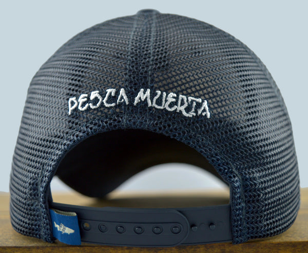 Navy Pesca 'Merica Mesh-Back Trucker Hat