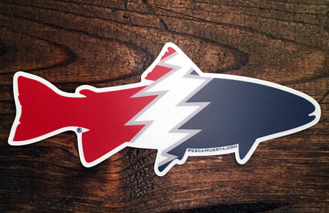 Premium Vinyl Trout Decal