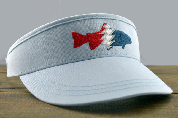 Trout Tour Visor (Light Blue)