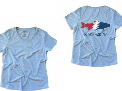 Women's Pesca x Recover Recycled Tee (Logo on Back)